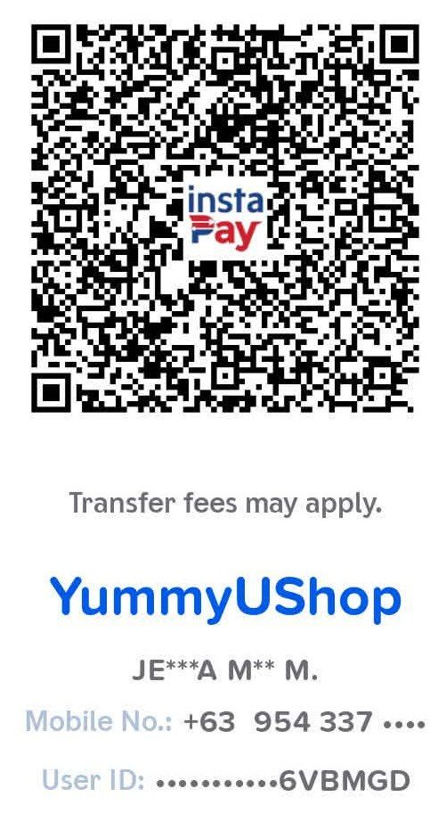 YummyuShop GCash payment QR code